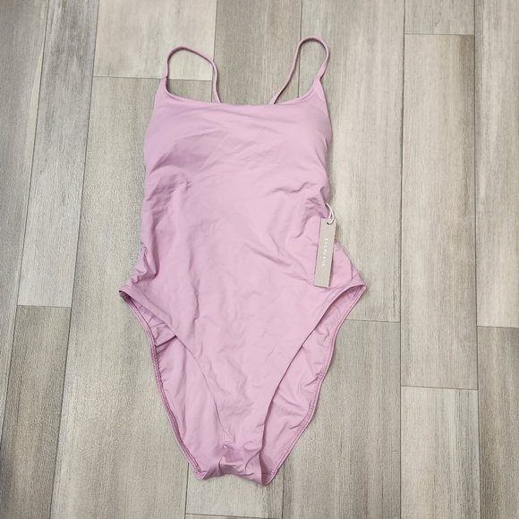 Everlane Other - Everlane swimsuit women's S lilac mauve one piece The String swimwear summer new